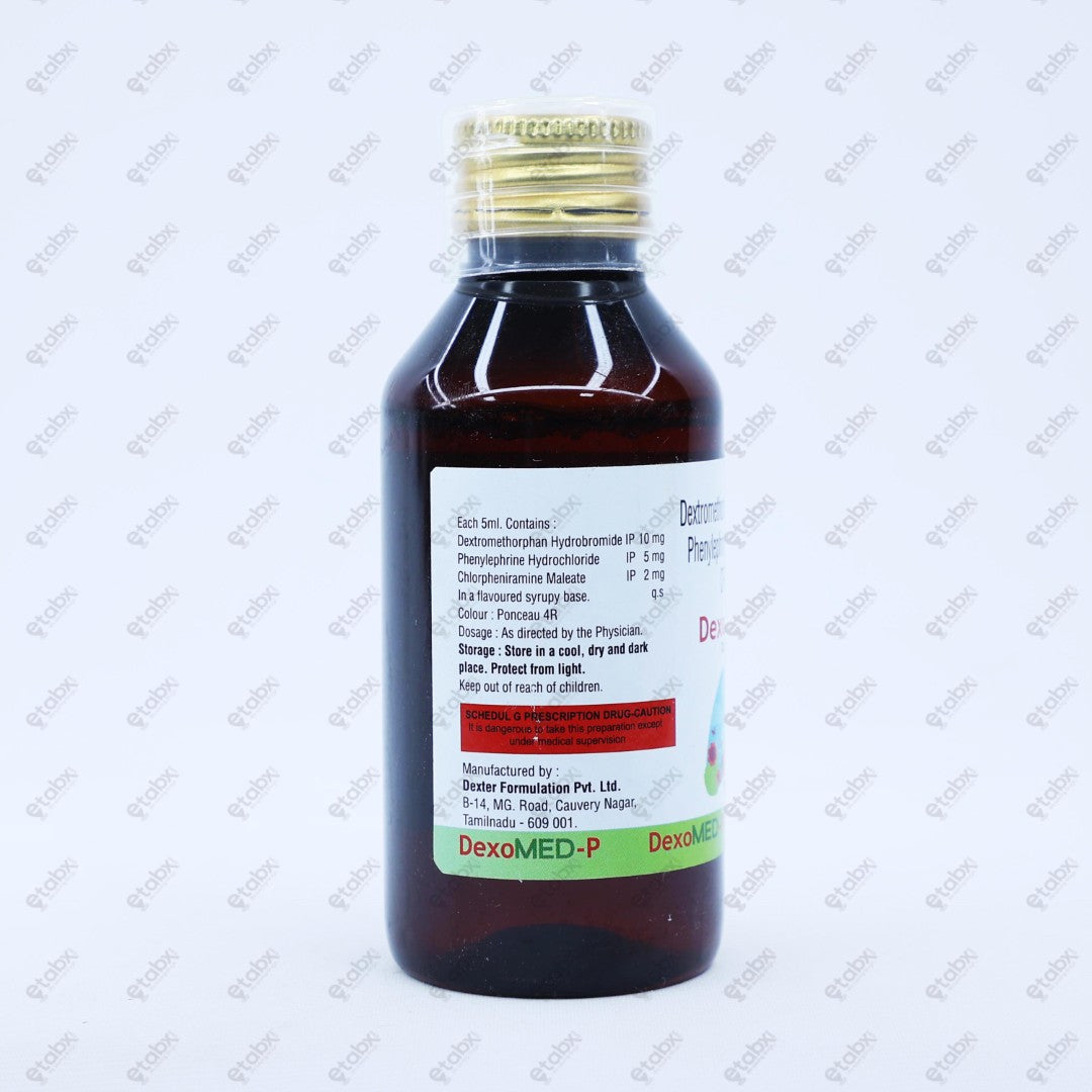 Dexomed P Syrup 100ml