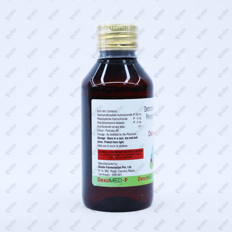 Dexomed P Syrup 100ml