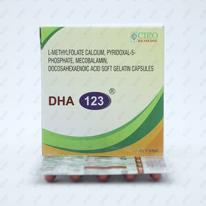 DHA 123 Capsules 10's