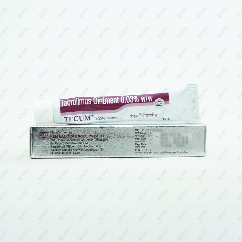 Tecum 0.03% Ointment 10gm