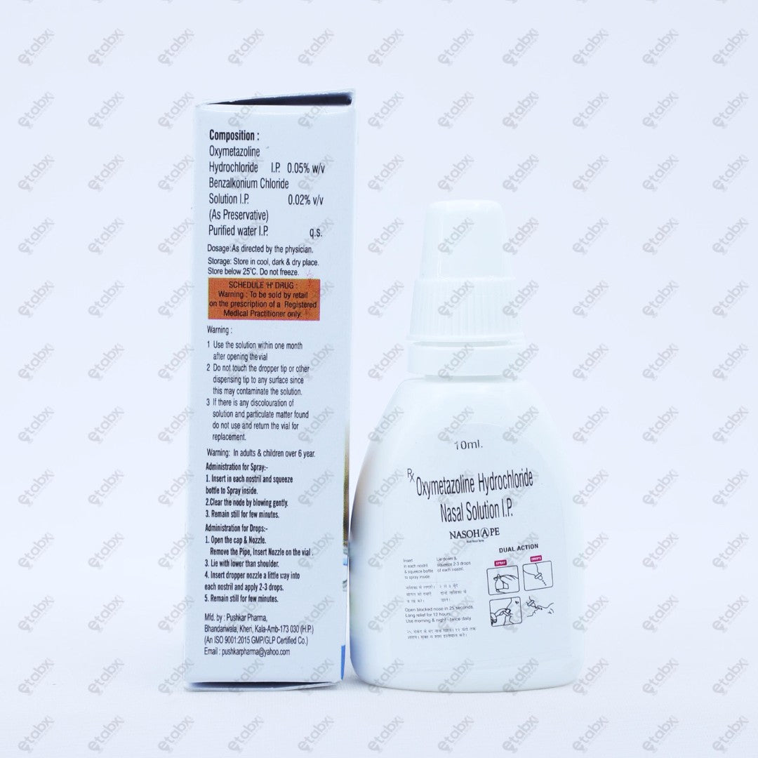 Nasohape Nasal Spray 10ml