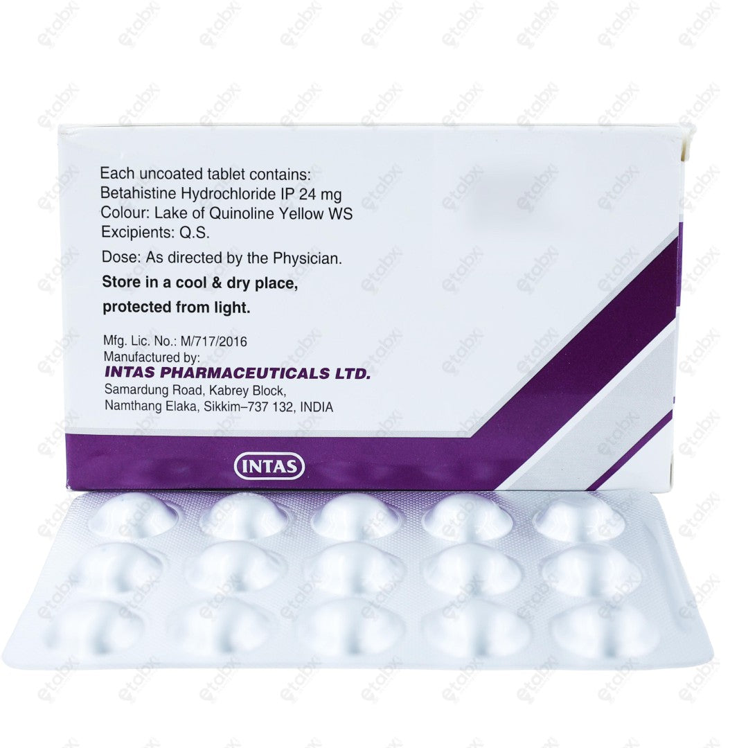 Zevert MD 24mg Tablet 15's