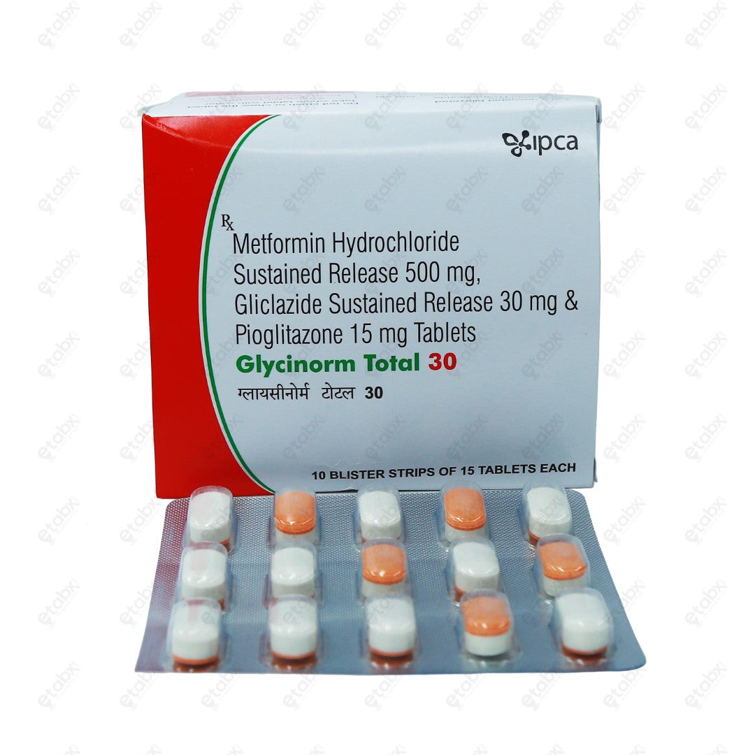 Glycinorm Total 30 Tablet 15's