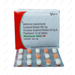 Glycinorm Total 30 Tablet 15's
