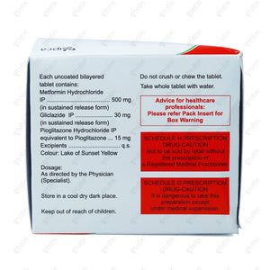 Glycinorm Total 30 Tablet 15's