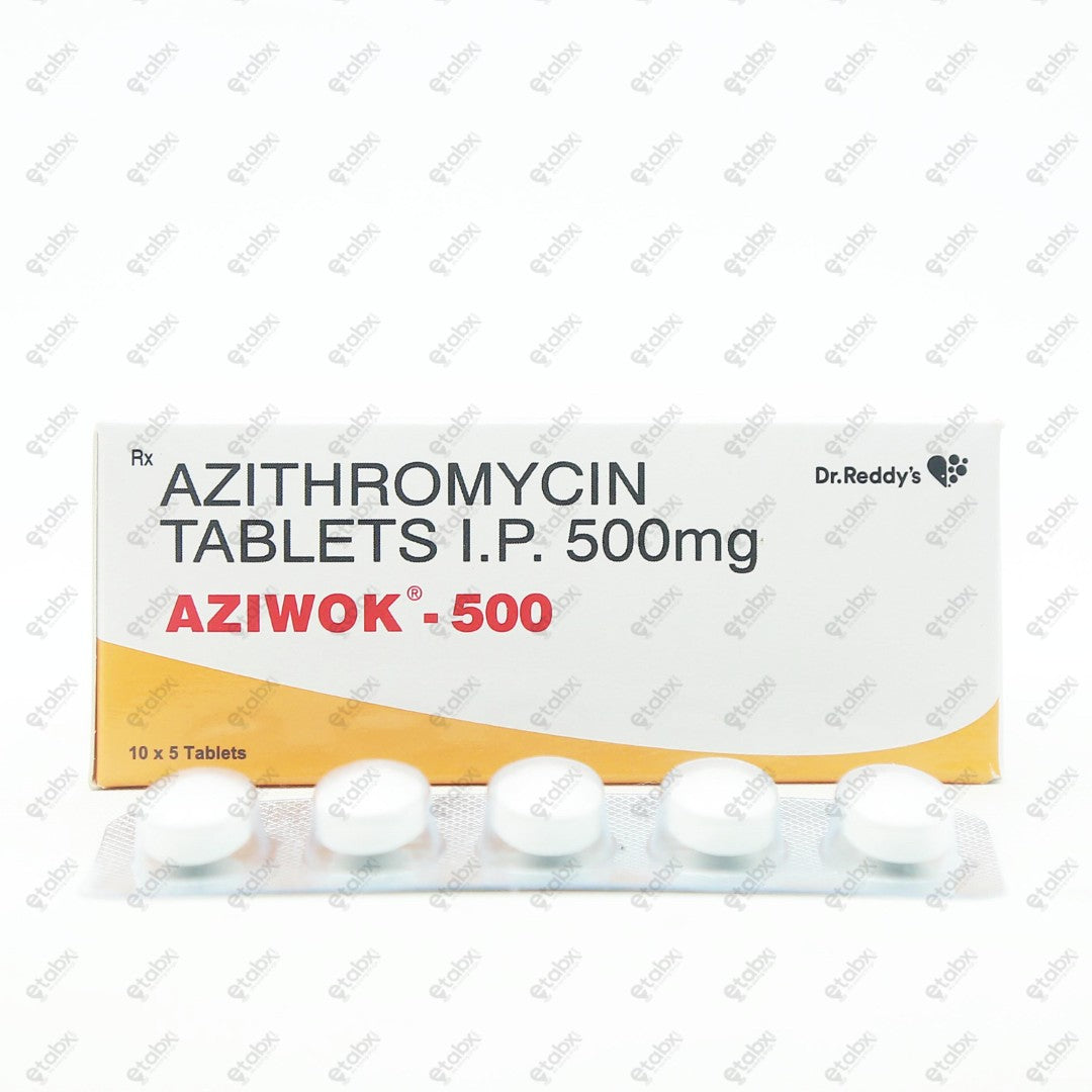 Aziwok 500mg Tablet 5's