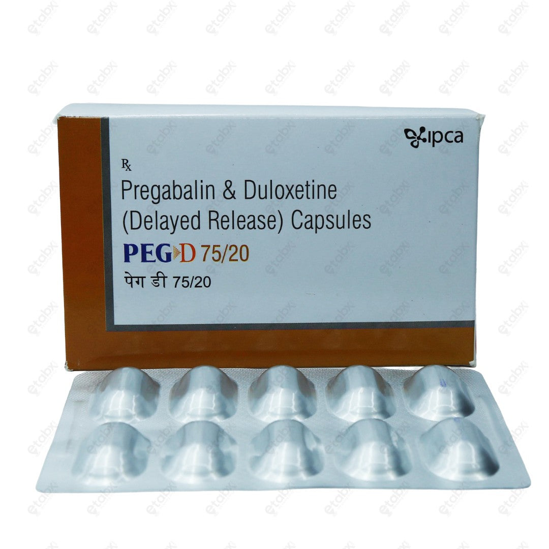 PEG D 75/20 Tablet 10's