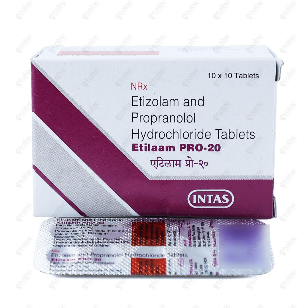 Etilaam Pro 20mg Tablet 10's