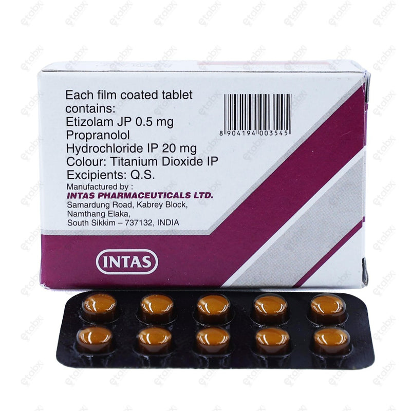 Etilaam Pro 20mg Tablet 10's