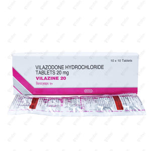 Vilazine 20mg Tablet 10's