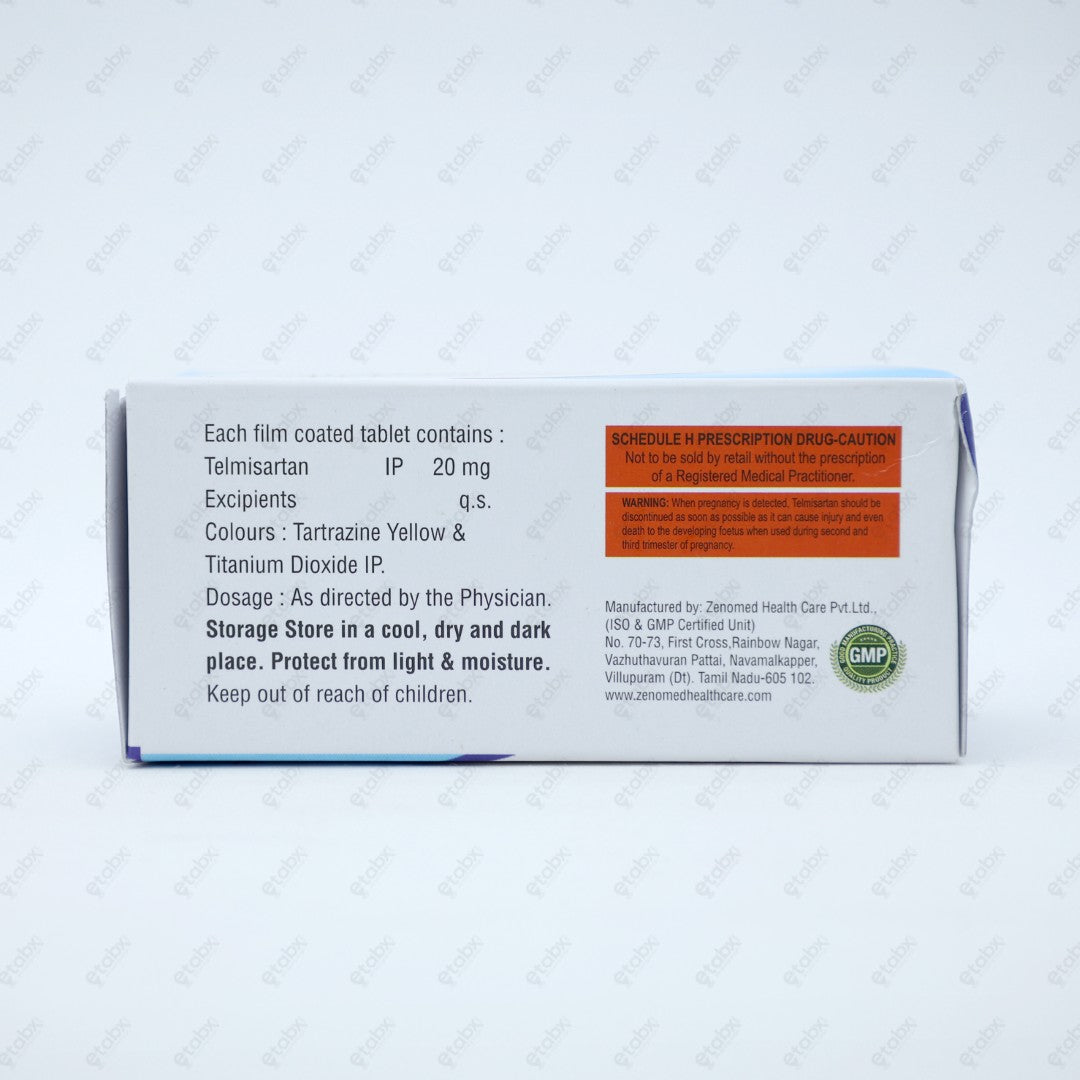 T RISE 20mg Tablet 10's