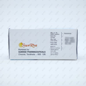 T RISE 20mg Tablet 10's