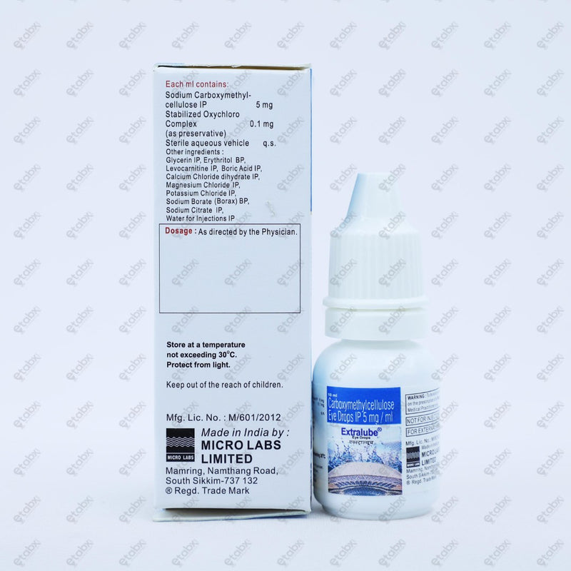 Extralube Eye Drops 10ml