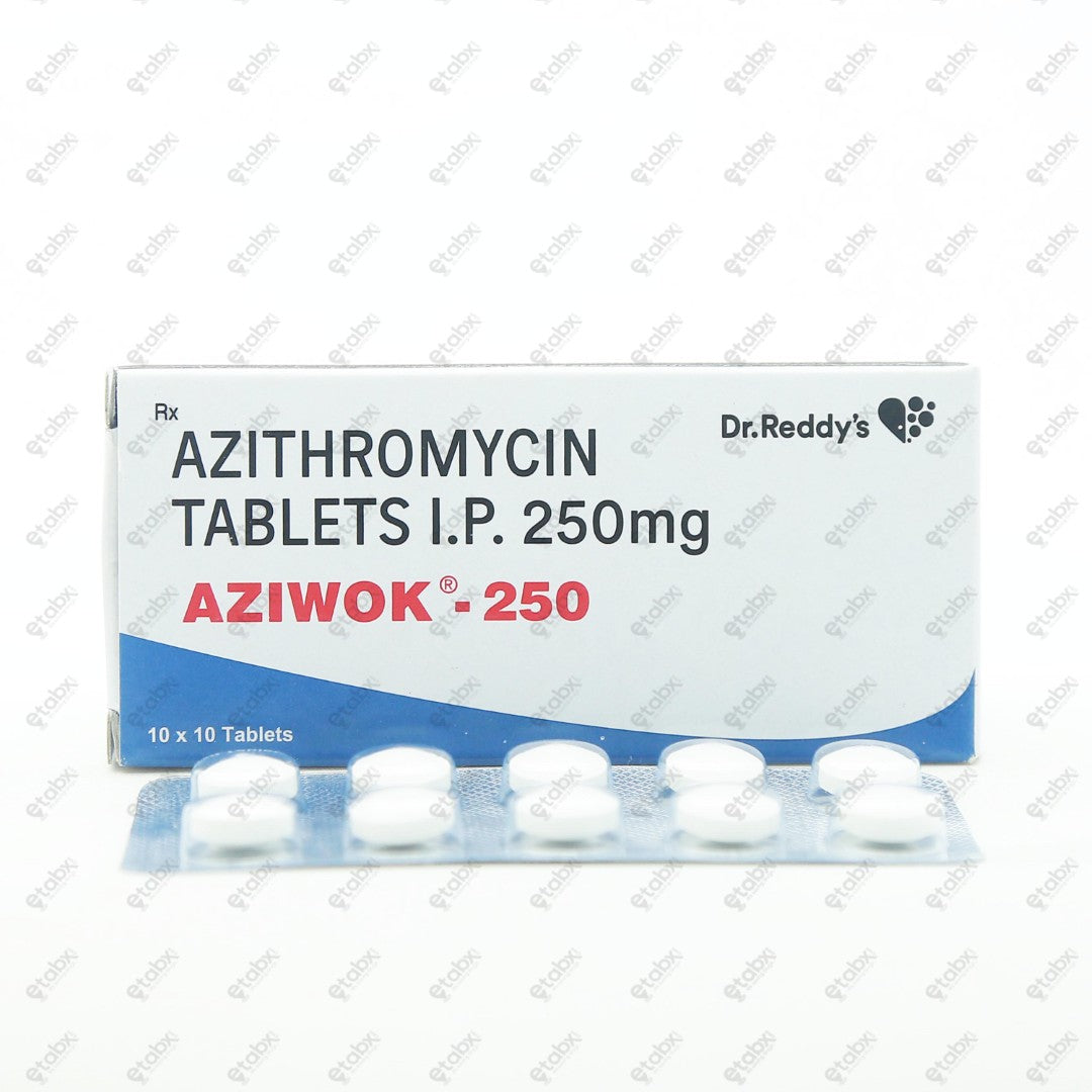Aziwok 250mg Tablet 10's