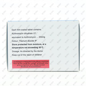 Aziwok 250mg Tablet 10's