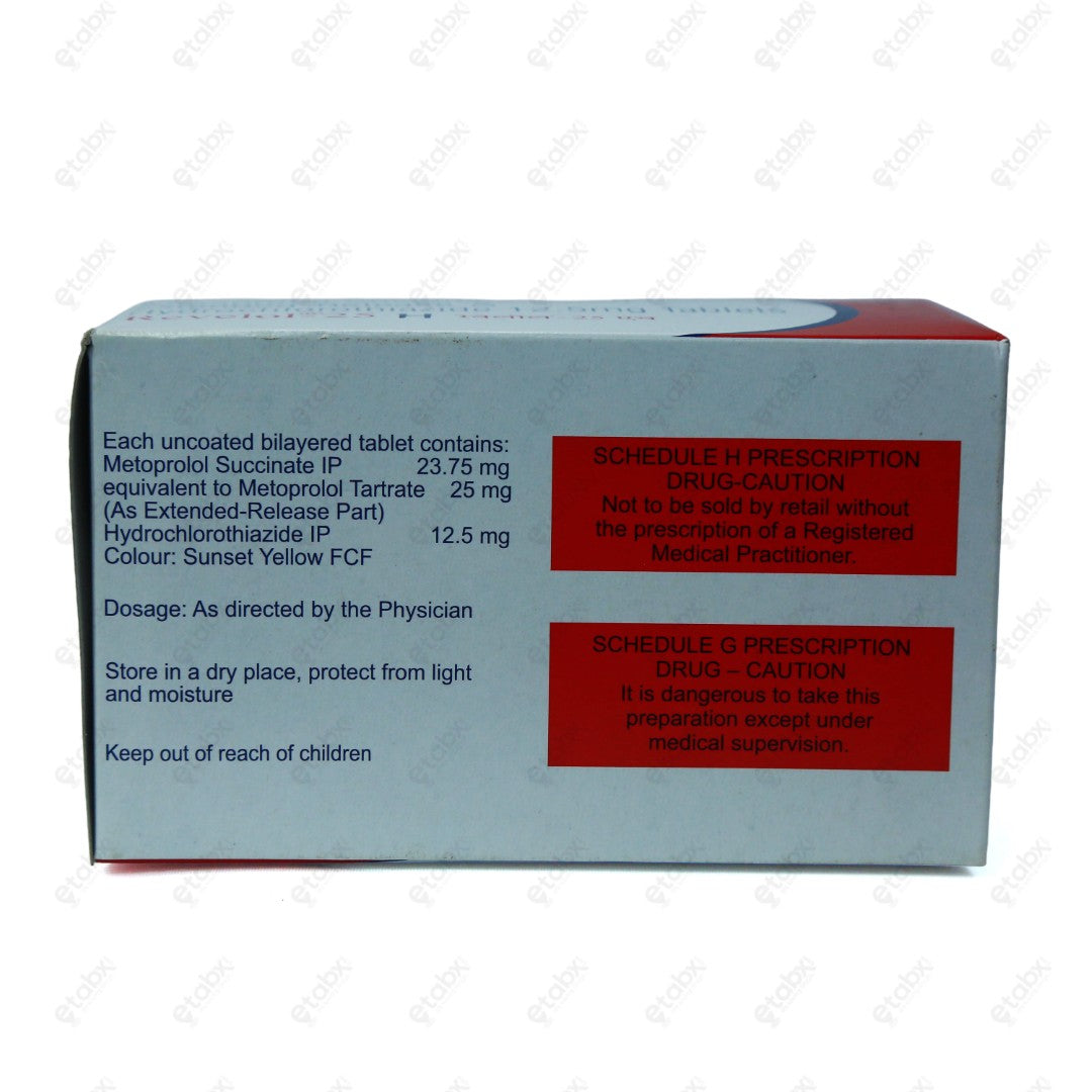 Revelol 25 H Tablet 10's