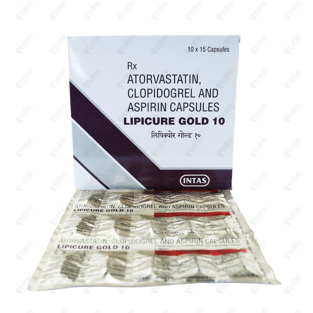 LIPICURE GOLD 10mg Capsule 15