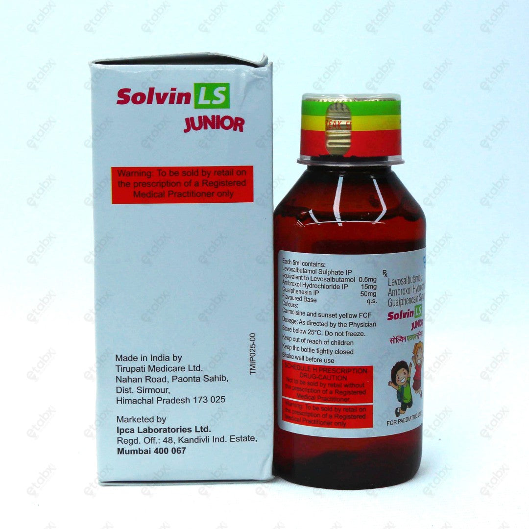Solvin LS Syrup 100ml