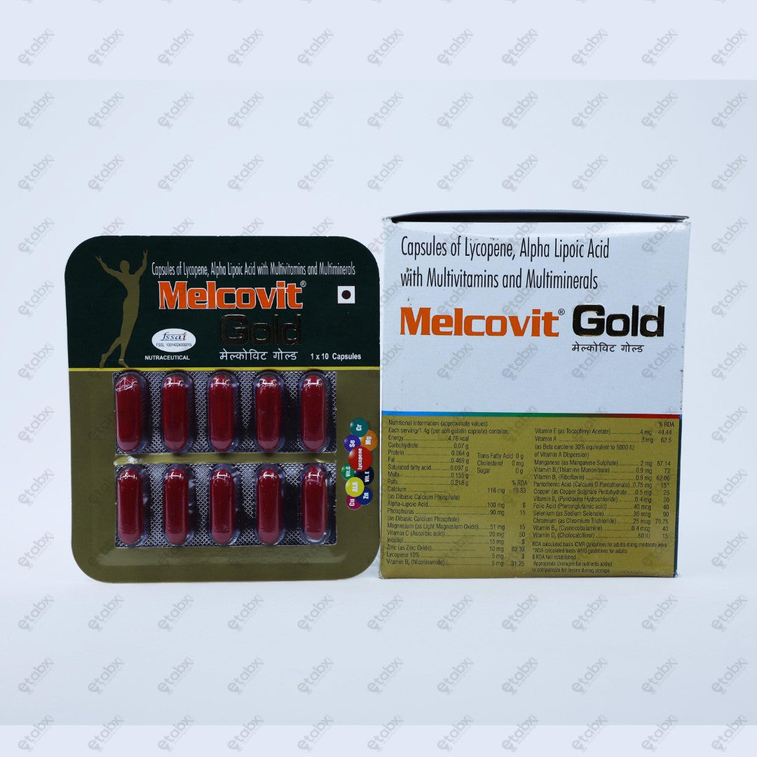 Melcovit Gold Capsule 10