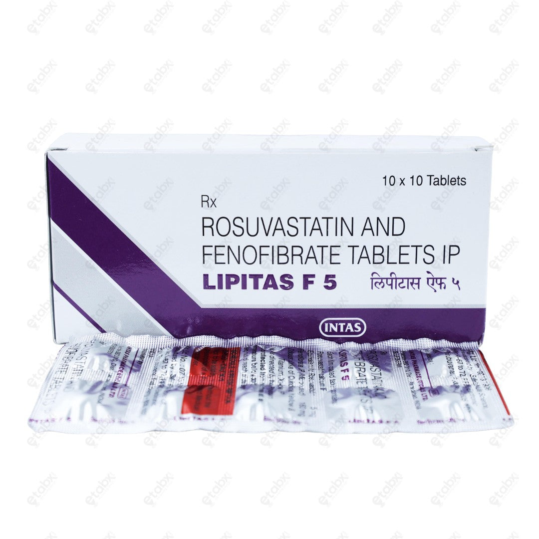 Lipitas F 5mg Tablet 10's