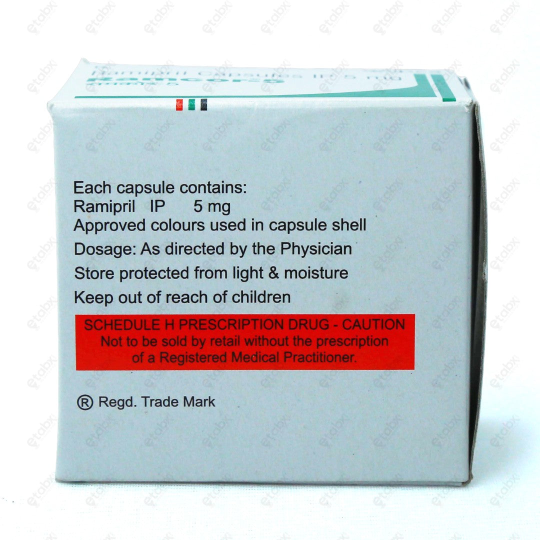 Ramcor 5mg Capsule 10's