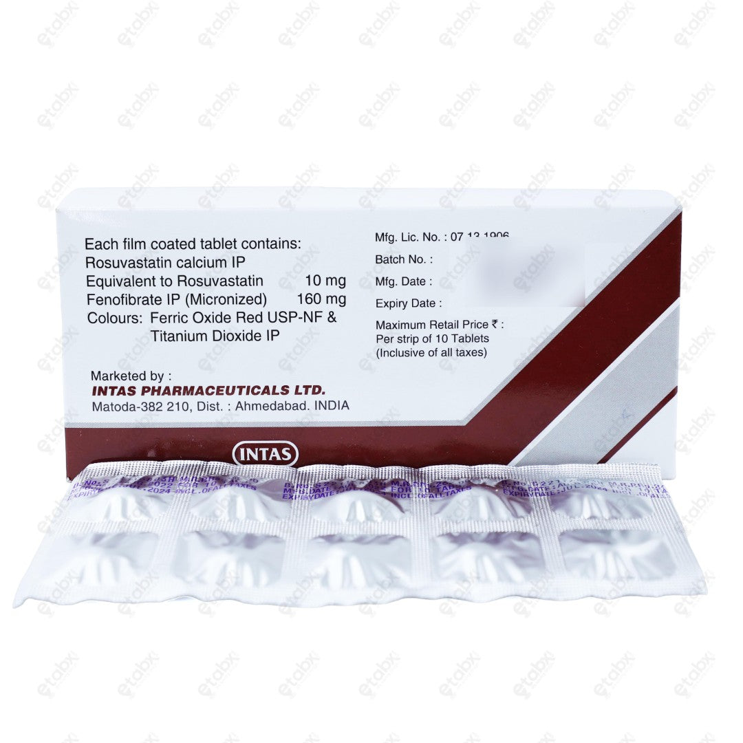 Lipitas F 10mg Tablet 10's