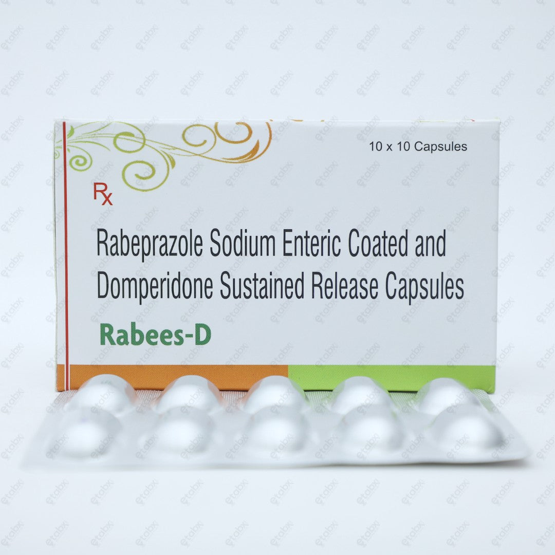Rabees D Capsules 10's