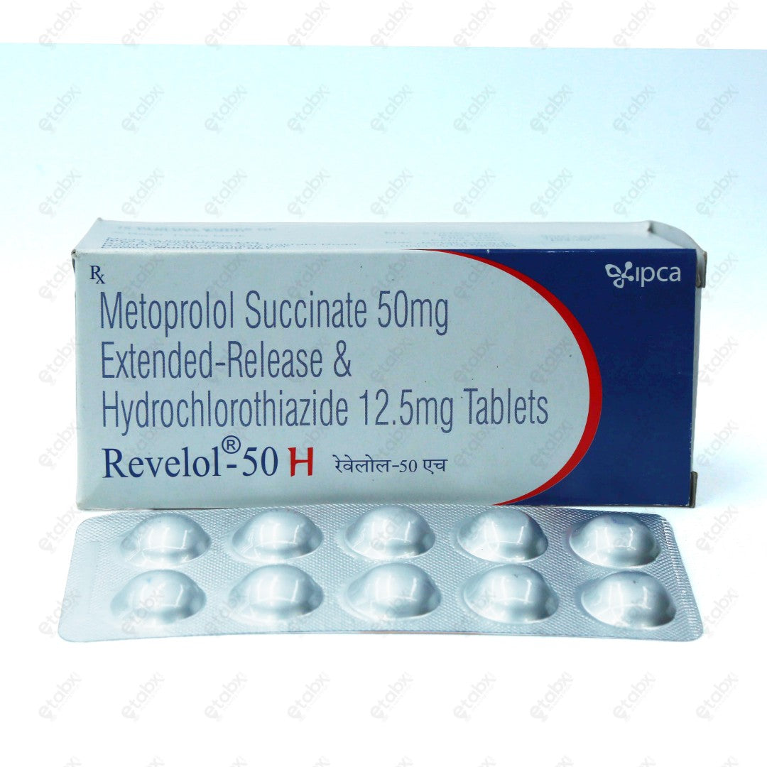 Revelol 50 H Tablet 10's