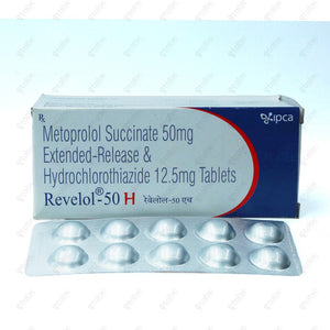 Revelol 50 H Tablet 10's