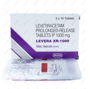 Levera XR 1000mg Tablet 10's