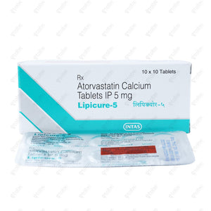 Lipicure 5mg Tablet 10's