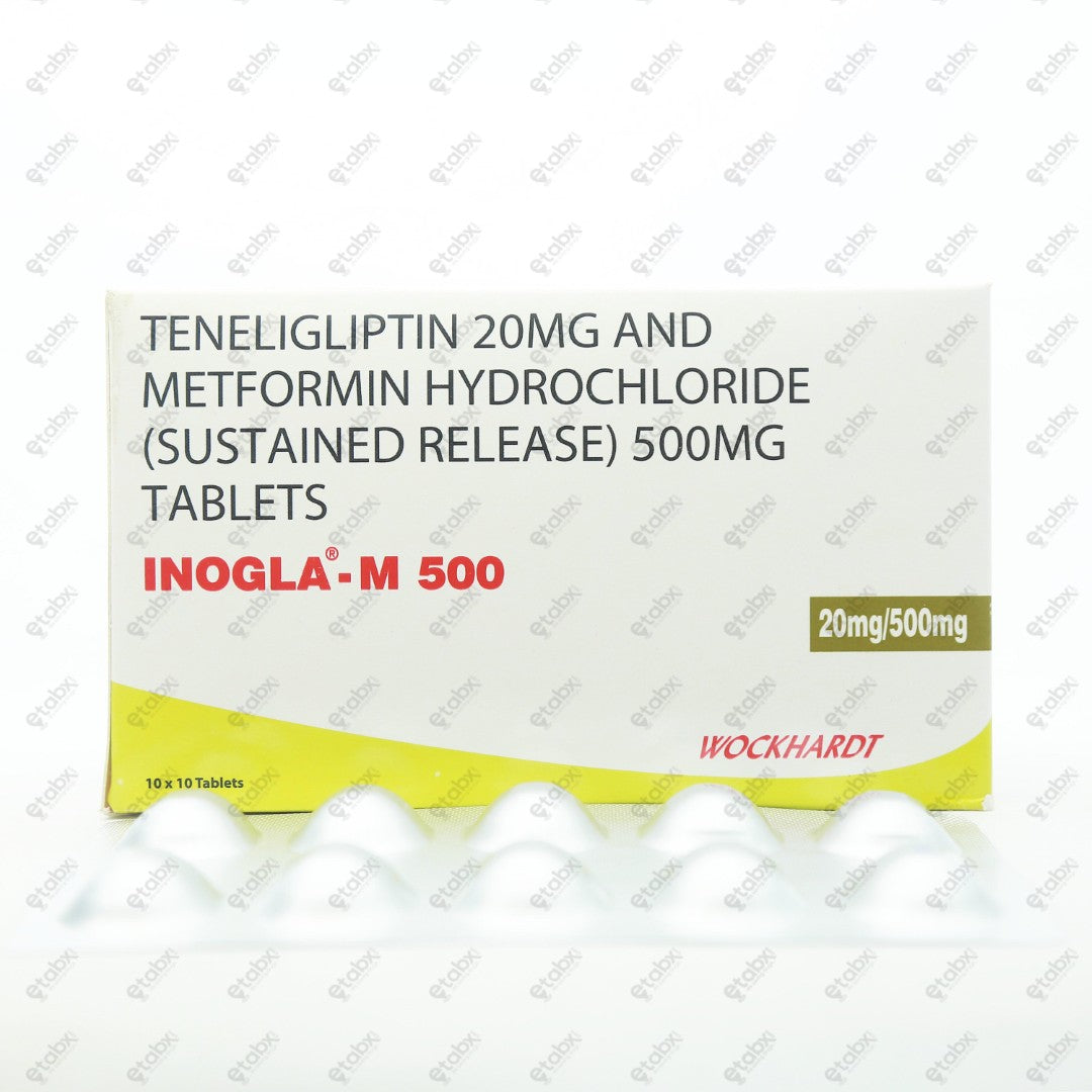 Inogla M 500 Tablets 10's