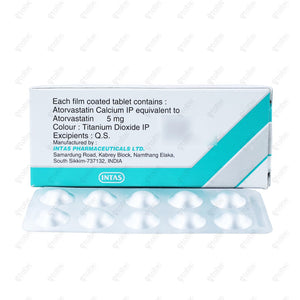 Lipicure 5mg Tablet 10's