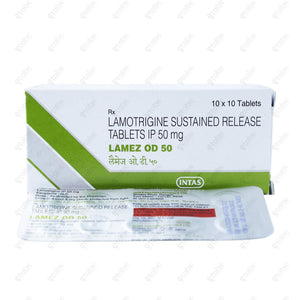 Lamez OD 50mg Tablets 10's