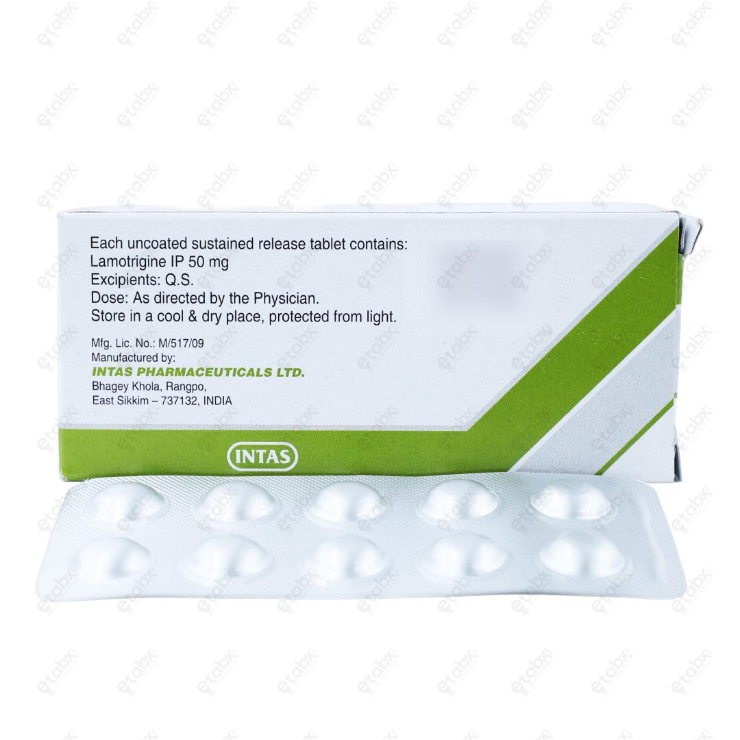 Lamez OD 50mg Tablets 10's
