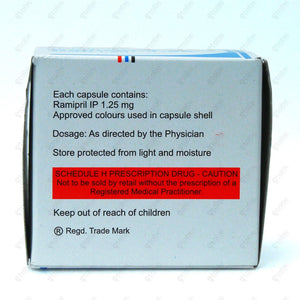 Ramcor 1.25mg Tablet 10's
