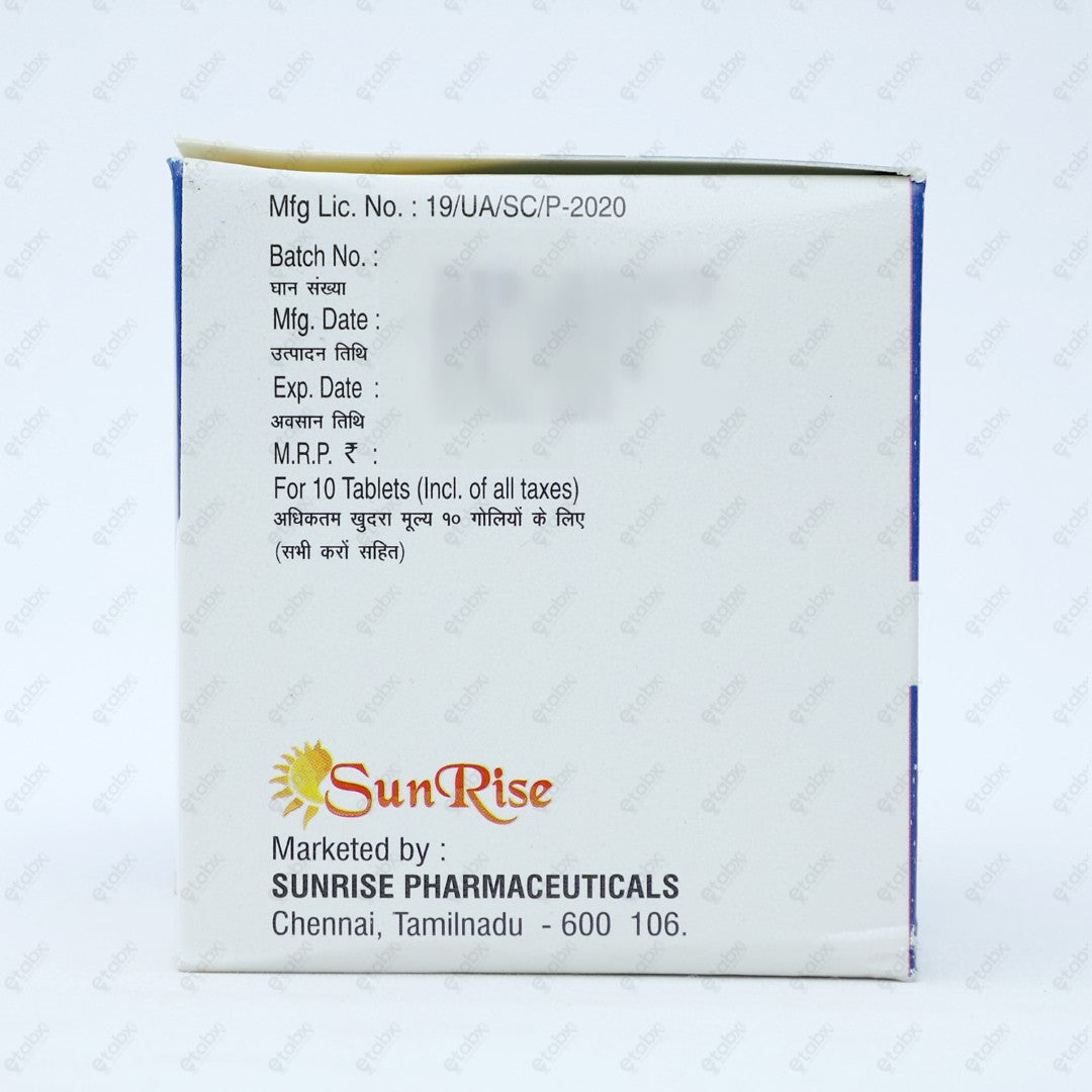 Clavsun 625 Tablets 10's