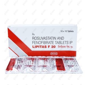 Lipitas F 20mg Tablet 10's