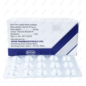 Lipitas 20mg Tablet 15s