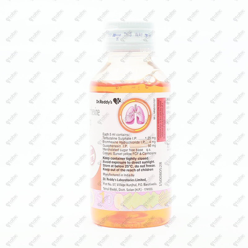 Brozedex SF Syrup 100ml