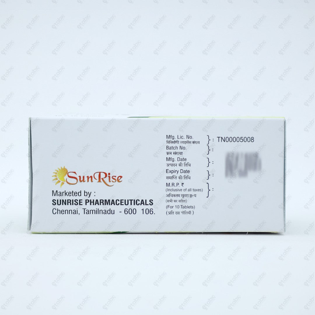 T RISE 40mg Tablet 10's – ETABX