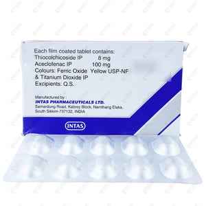 Hifenac TH 8mg Tablet 10's