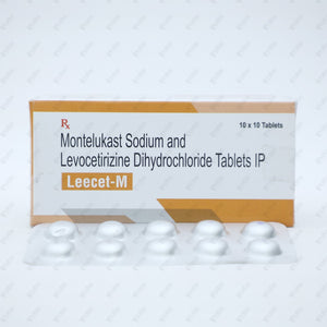 Leecet M Tablets 10's