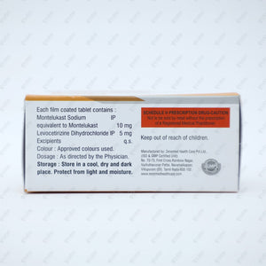 Leecet M Tablets 10's