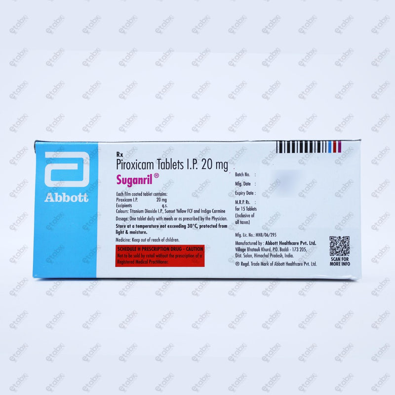 SUGANRIL Tablet 15's