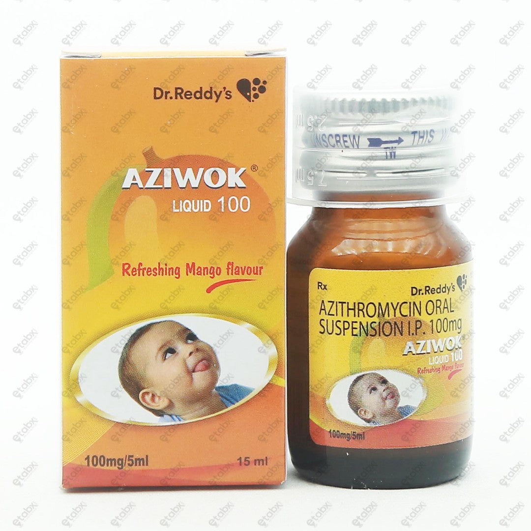 Aziwok 100mg Syrup 15ml