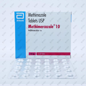 Methimercazole 10mg Tablet 30's