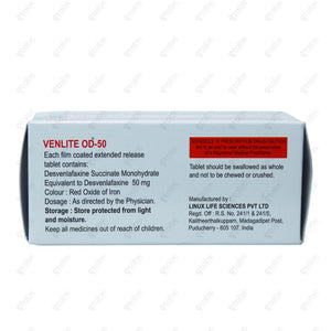 Venlite OD 50 Tablet 10's