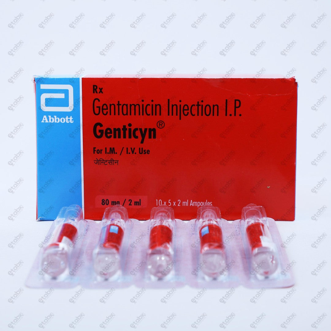 GENTICYN Injection 80mg/2ml (Gentamicin)