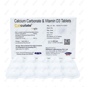 Calculate Tablet 15's